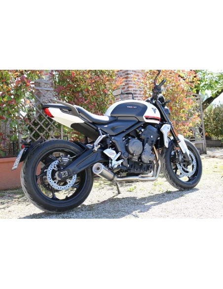 ESCAPE GPR Triumph Trident 660 2021/2024 e5 M3 Inox Sistema homologado con catalizador incluido