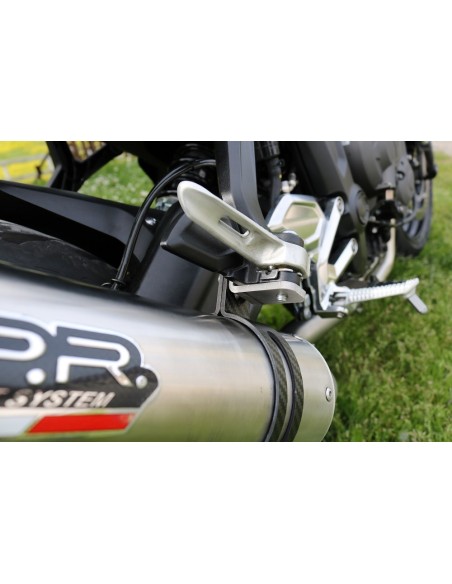 ESCAPE GPR Triumph Trident 660 2021/2024 e5 M3 Titanium Natural Sistema homologado con catalizador incluido
