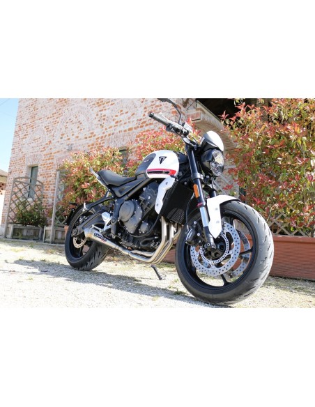 ESCAPE GPR Triumph Trident 660 2021/2024 e5 Powercone Evo Sistema homologado con catalizador incluido