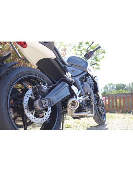 ESCAPE GPR Triumph Trident 660 2021/2024 e5 Powercone Evo Sistema homologado con catalizador incluido