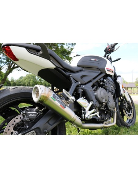 ESCAPE GPR Triumph Trident 660 2021/2024 e5 Powercone Evo Sistema homologado con catalizador incluido