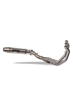 ESCAPE GPR Triumph Trident 660 2021/2024 e5 Deeptone Inox Sistema racing con Dbkiller no homologado