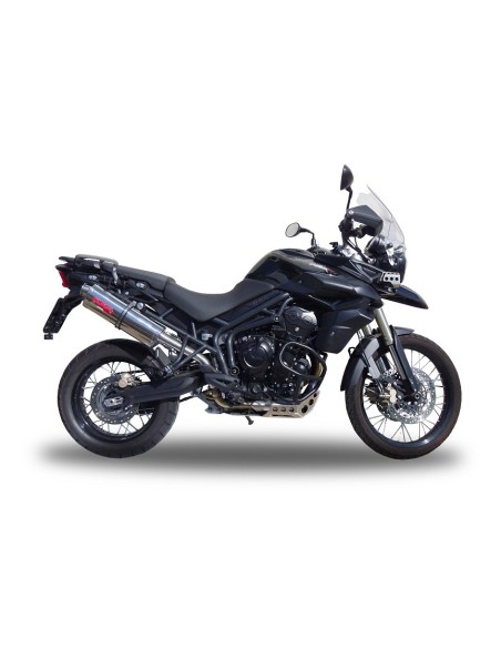 ESCAPE GPR Triumph Tiger 800 2017/2021 e4 Trioval Sistema Homologado