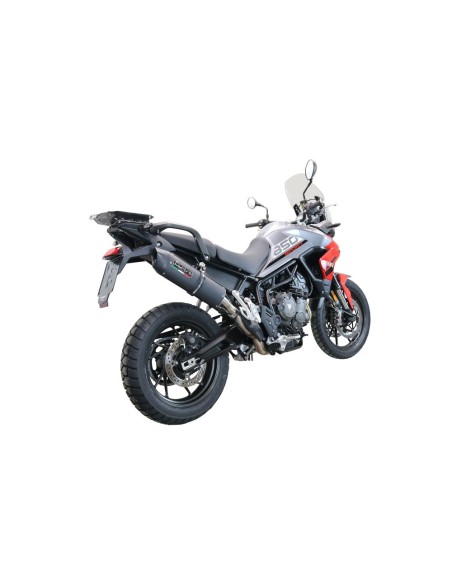 ESCAPE GPR Triumph Tiger 850 Sport 2020/2024 e5 Furore Evo4 Nero Sistema Homologado