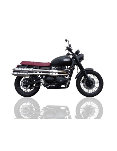 ESCAPE GPR Triumph Scrambler 900 2006/2014 Deeptone Inox Sistema Homologado