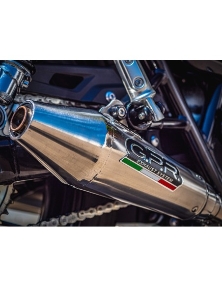 ESCAPE GPR Triumph Street Twin 900 2020/2021 e4 Vintacone Sistema Homologado