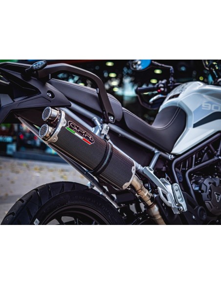 ESCAPE GPR Triumph Tiger 900 2020/2023 e5 Dual Poppy Sistema Homologado