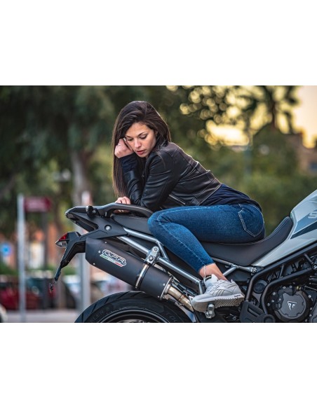 ESCAPE GPR Triumph Tiger 900 2020/2023 e5 Furore Evo4 Nero Sistema Homologado