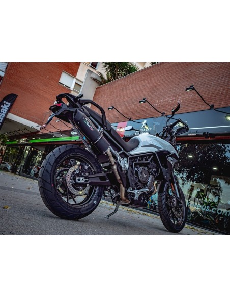 ESCAPE GPR Triumph Tiger 900 2020/2023 e5 Furore Evo4 Nero Sistema Homologado