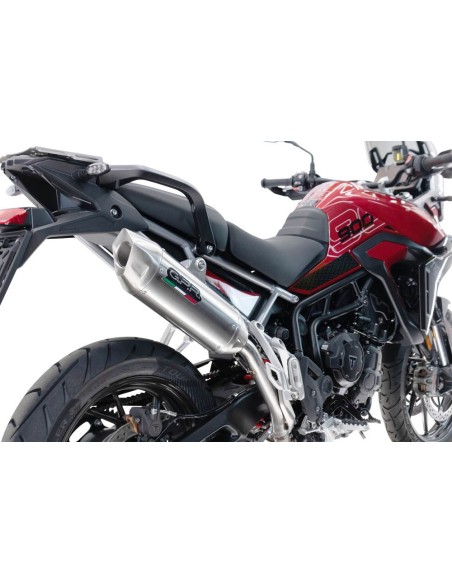 ESCAPE GPR Triumph Tiger 900 2024/2025 GT / Pro / Rally Pro Furore-X Acciaio Inox Sistema Homologado