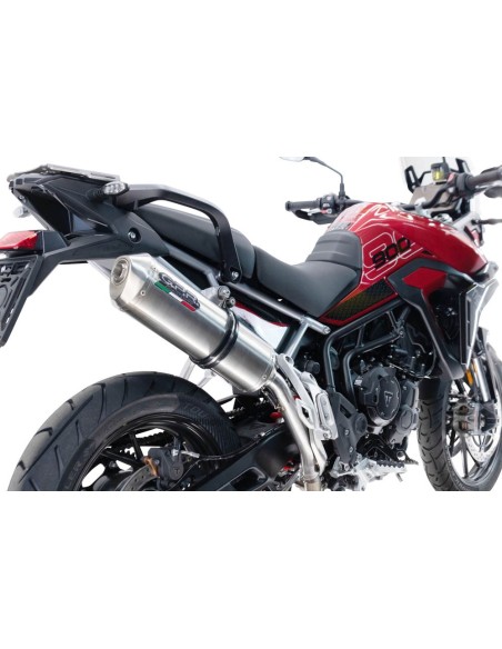 ESCAPE GPR Triumph Tiger 900 2024/2025 GT / Pro / Rally Pro Satinox Sistema Homologado