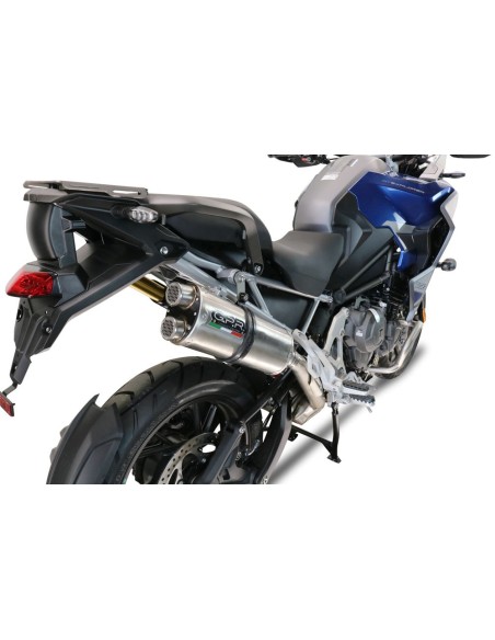 ESCAPE GPR Triumph Tiger 1200 Gt - Rally 2022/2024 e5 Dual Inox Sistema Homologado