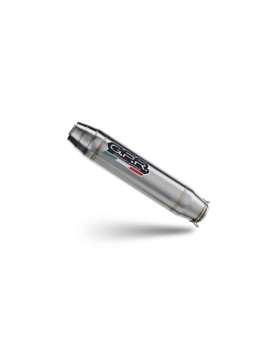 Tuning Deeptone Inox L.370 X D.80mm Deeptone Inox Silenciador de carreras universal sin tubo de enlace