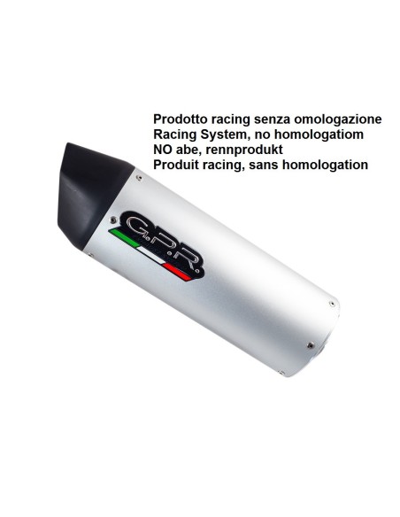 Tuning Furore alluminio L.280mm 90 X 120mm Furore alluminio Silenciador de carreras universal sin tubo de enlace