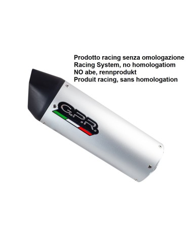 Tuning Furore alluminio L.310mm 90 X 120mm Furore alluminio Silenciador de carreras universal sin tubo de enlace