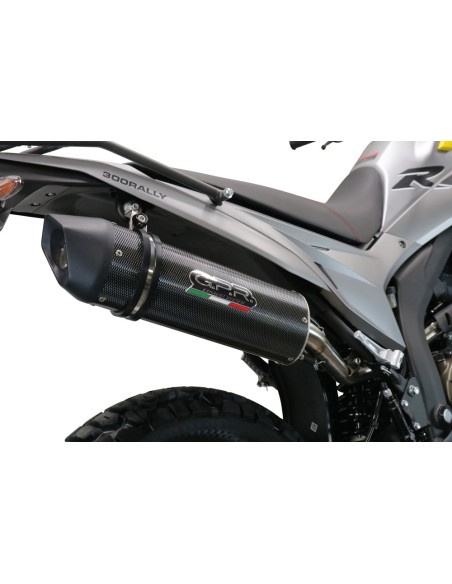 ESCAPE GPR Voge 300Rally 2022/2024 e5 Furore Evo4 Poppy Sistema Homologado