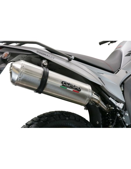 ESCAPE GPR Voge 300Rally 2022/2024 e5 Satinox Sistema homologado con catalizador incluido