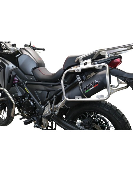 ESCAPE GPR Voge 650DSX 2021/2024 e5 Furore Evo4 Nero Sistema homologado con catalizador incluido