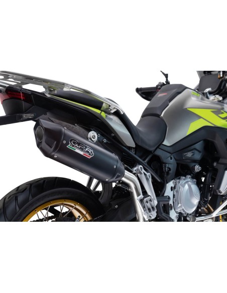 ESCAPE GPR Voge 900DSX 2024/2025 e5 Furore-X Titanio Nero Sistema Homologado