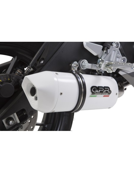 ESCAPE GPR Yamaha Mt 125 2014/2016 Albus Ceramic Sistema Homologado