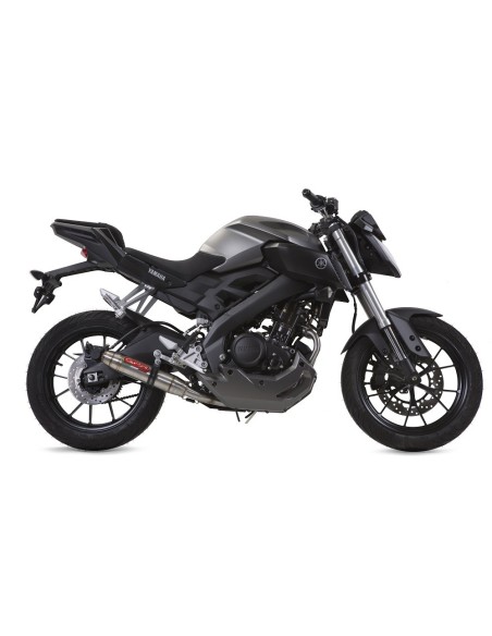 ESCAPE GPR Yamaha Mt 125 2014/2016 Deeptone Inox Sistema homologado con catalizador incluido