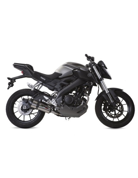 ESCAPE GPR Yamaha Mt 125 2017/2019 e4 Grand Prix Evo Titanium Sistema homologado con catalizador incluido