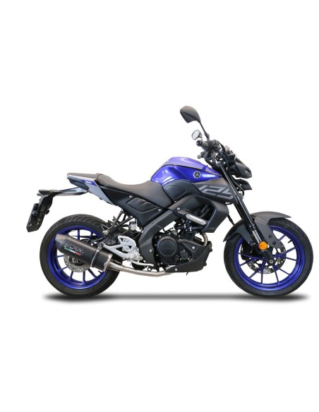 ESCAPE GPR Yamaha Mt 125 2020 e4 Furore Evo4 Nero Sistema homologado con catalizador incluido