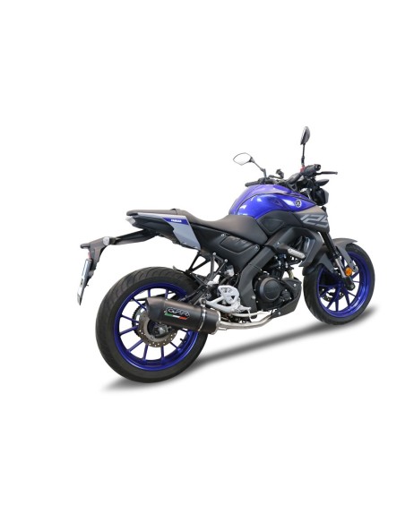 ESCAPE GPR Yamaha Mt 125 2020 e4 Furore Evo4 Nero Sistema homologado con catalizador incluido