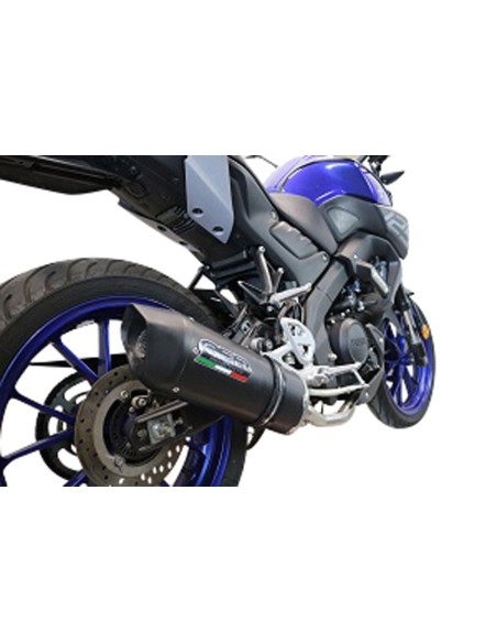 ESCAPE GPR Yamaha Mt 125 2020 e4 Furore Evo4 Nero Sistema homologado con catalizador incluido