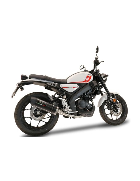 ESCAPE GPR Yamaha XSR 125 2021/2025 e5 Furore Evo4 Poppy Sistema homologado con catalizador incluido