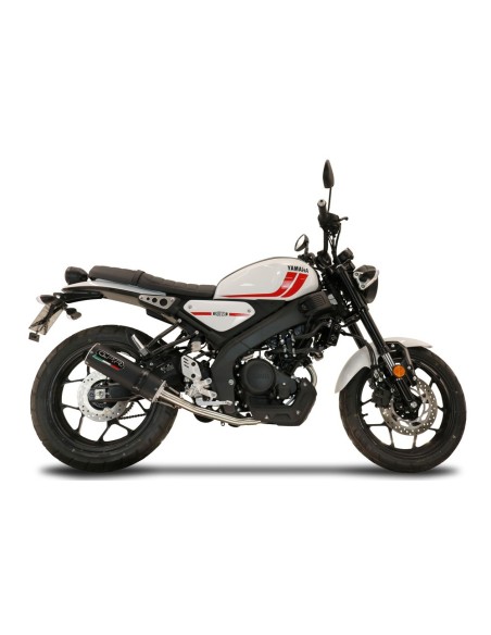 ESCAPE GPR Yamaha XSR 125 2021/2025 e5 M3 Black Titanium Sistema homologado con catalizador incluido