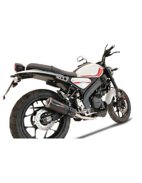 ESCAPE GPR Yamaha XSR 125 2021/2025 e5 M3 Black Titanium Sistema homologado con catalizador incluido