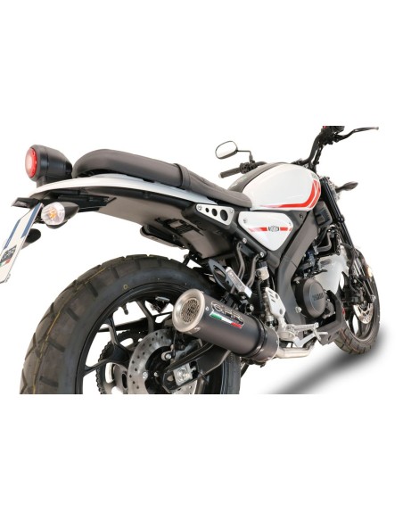 ESCAPE GPR Yamaha XSR 125 2021/2025 e5 M3 Black Titanium Sistema homologado con catalizador incluido