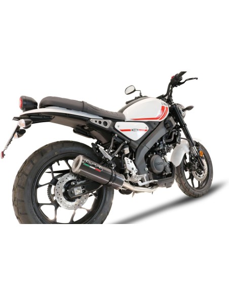 ESCAPE GPR Yamaha XSR 125 2021/2025 e5 M3 Poppy Sistema homologado con catalizador incluido