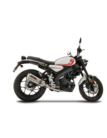 ESCAPE GPR Yamaha XSR 125 2021/2025 e5 Satinox Sistema homologado con catalizador incluido