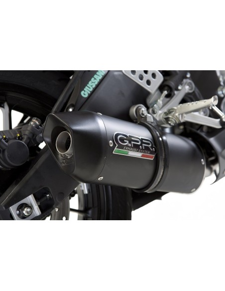 ESCAPE GPR Yamaha Yzf-R 125 2014/2016 e3 Furore Nero Sistema Homologado