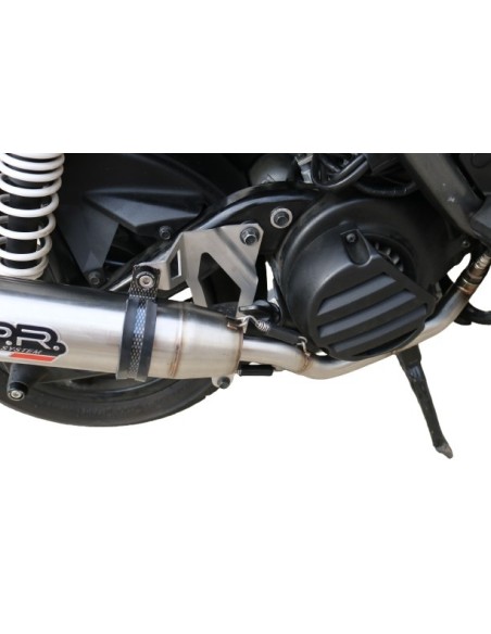 ESCAPE GPR Yamaha Zuma 125 2009/2015 Deeptone Inox Sistema racing con Dbkiller no homologado