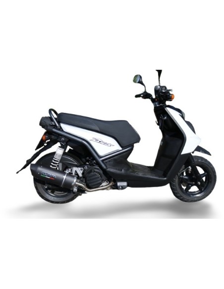 ESCAPE GPR Yamaha Zuma 125 2009/2015 Furore Nero Sistema racing con Dbkiller no homologado