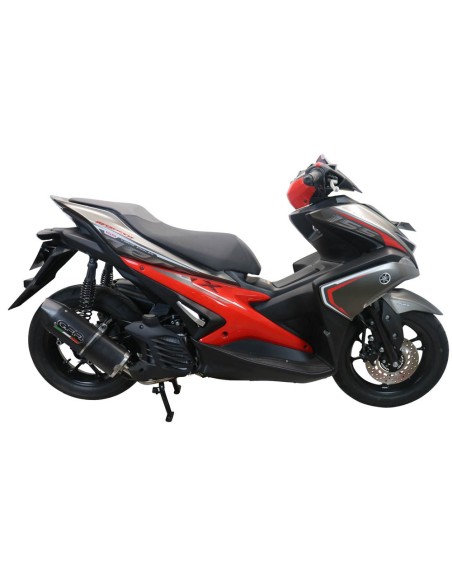 ESCAPE GPR Yamaha Aerox 155 2021/2022 Furore Nero Sistema racing con Dbkiller no homologado