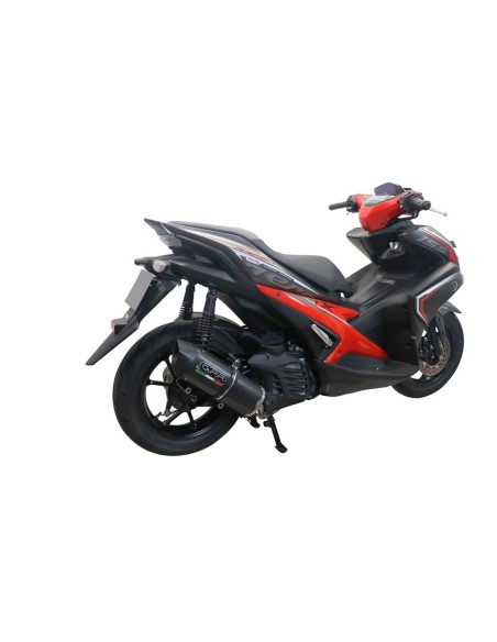 ESCAPE GPR Yamaha Aerox 155 2021/2022 Furore Nero Sistema racing con Dbkiller no homologado