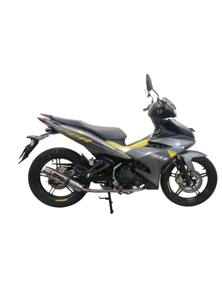 ESCAPE GPR Yamaha Sniper 150 2021/2022 Deeptone Inox Sistema racing con Dbkiller no homologado