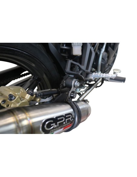 ESCAPE GPR Yamaha Sniper 150 2021/2022 Deeptone Inox Sistema racing con Dbkiller no homologado