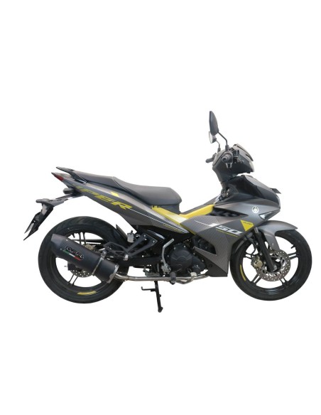 ESCAPE GPR Yamaha Sniper 150 2021/2022 Furore Nero Sistema racing con Dbkiller no homologado
