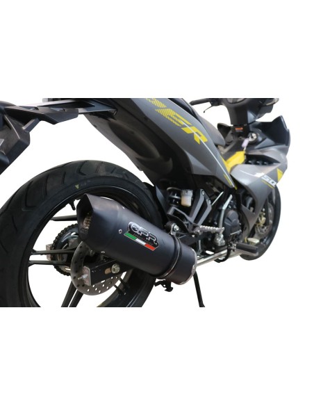 ESCAPE GPR Yamaha Sniper 150 2021/2022 Furore Nero Sistema racing con Dbkiller no homologado
