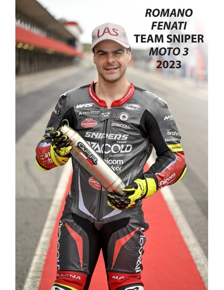 ESCAPE GPR Yamaha Sniper 150 V2 2019/2021 Deeptone Inox Sistema racing con Dbkiller no homologado