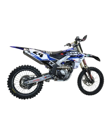 ESCAPE GPR Yamaha WR 250 F 2020/2024 Pentacross FULL Titanium Sistema racing con Dbkiller FIM
