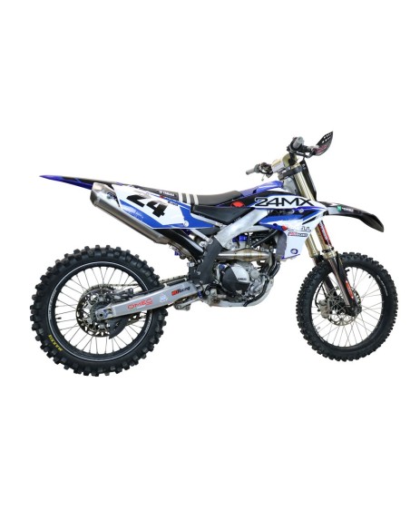 ESCAPE GPR Yamaha YZ 250 F 2020/2025 Pentacross Inox Sistema racing con Dbkiller FIM
