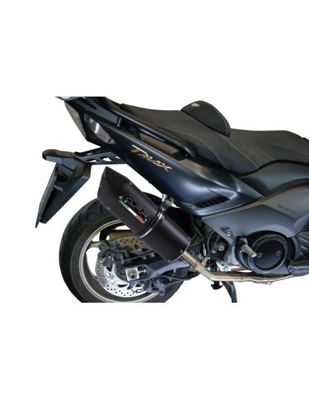 ESCAPE GPR Yamaha T-Max 560 2022/2024 e5 Furore Nero Sistema racing con Dbkiller no homologado