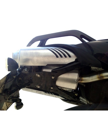 ESCAPE GPR Yamaha Fz6 600-Fazer S1-S2 2004/13 Ghost Alluminio Ghost Sistema Homologado