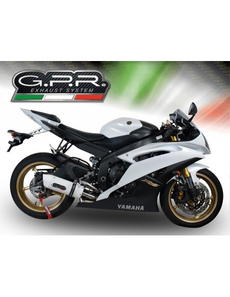 ESCAPE GPR Yamaha Yzf R6 2006/2016 Albus Ceramic Sistema Homologado